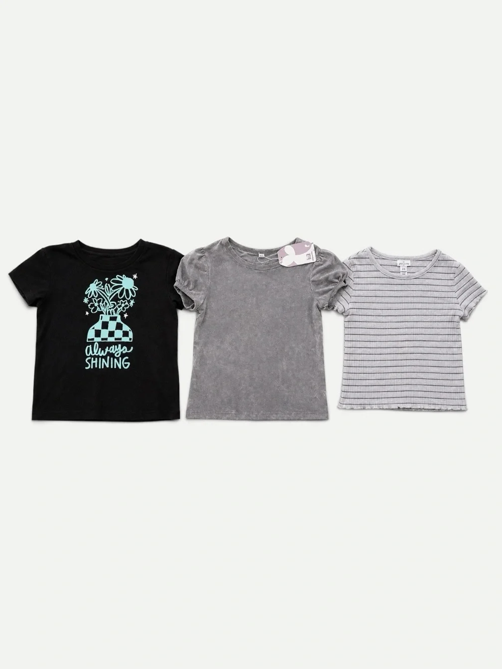 Girls 3-Shirt Bundle Size 6-7 Old Navy Art Class MumuCove Tops